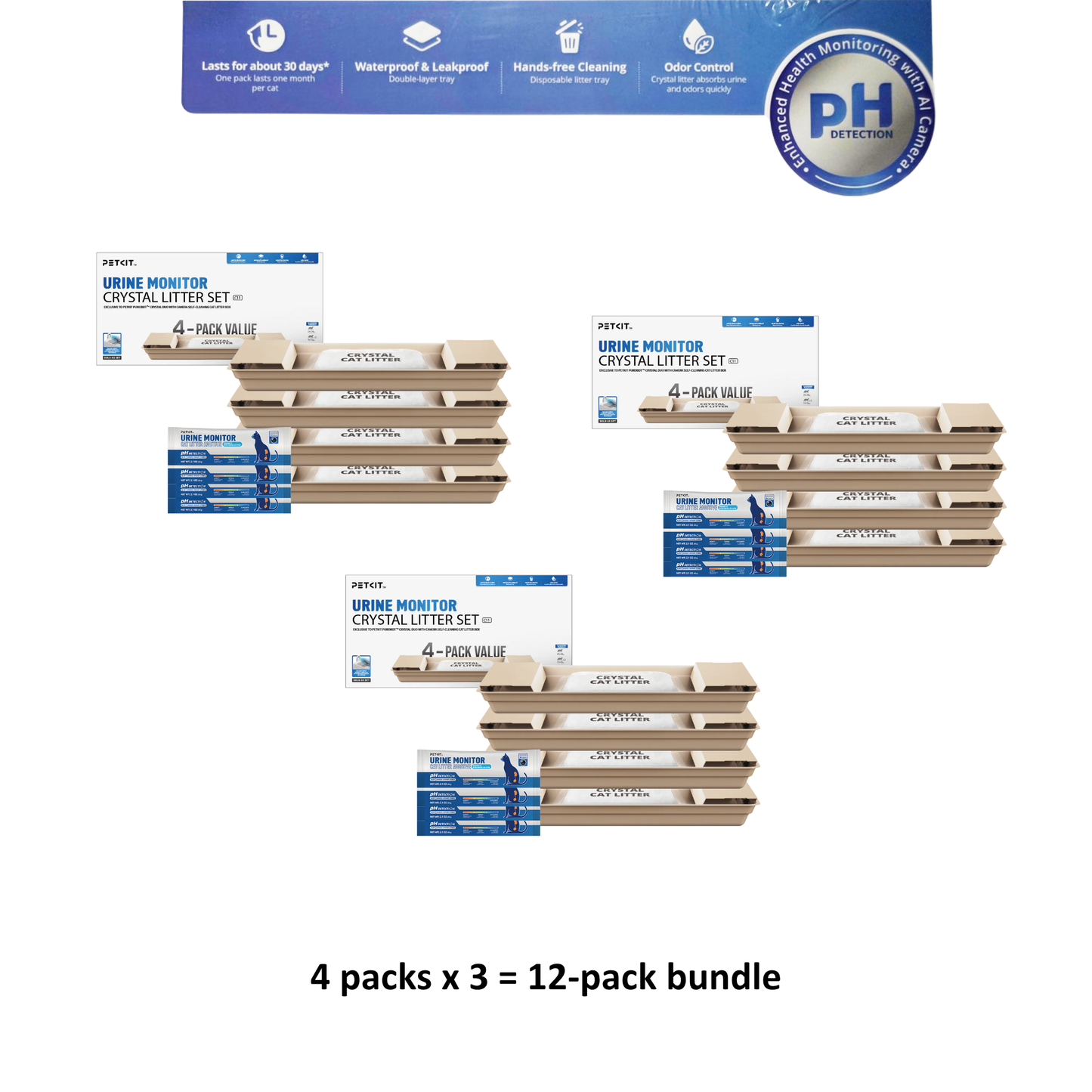 PETKIT PUROBOT CRYSTAL DUO SELF-CLEANING LITTER BOX (CAMERA)