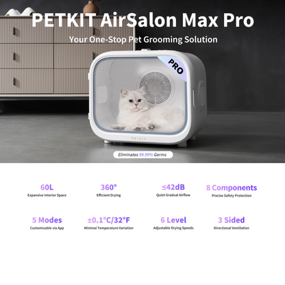 AIRSALON MAX & MAX PRO PET DRYER BOX