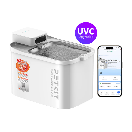 EVERSWEET MAX 2 (UVC & CORDLESS) PET WATER FOUNTAIN