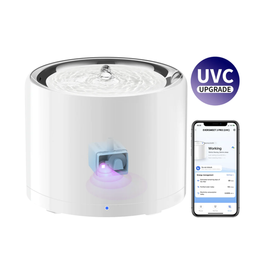 EVERSWEET 3 PRO (UVC) PET WATER FOUNTAIN