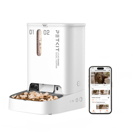 YUMSHARE DUAL-HOPPER AUTOMATIC FEEDER WITH CAMERA