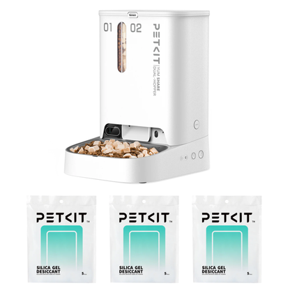 PETKIT YUMSHARE DUAL-HOPPER AUTOMATIC FEEDER WITH CAMERA