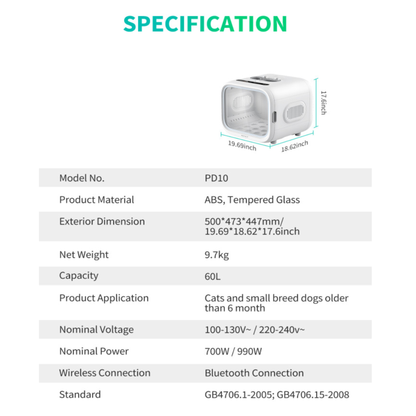 AIRSALON MAX & MAX PRO PET DRYER BOX