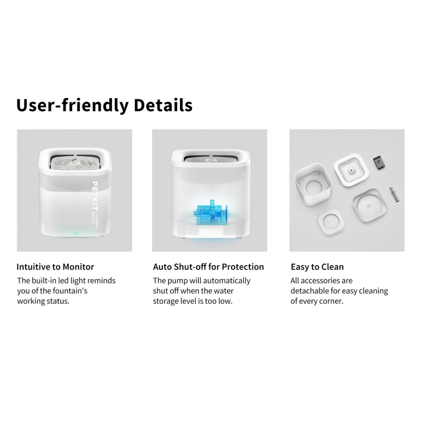 EVERSWEET SOLO SE PET WATER FOUNTAIN