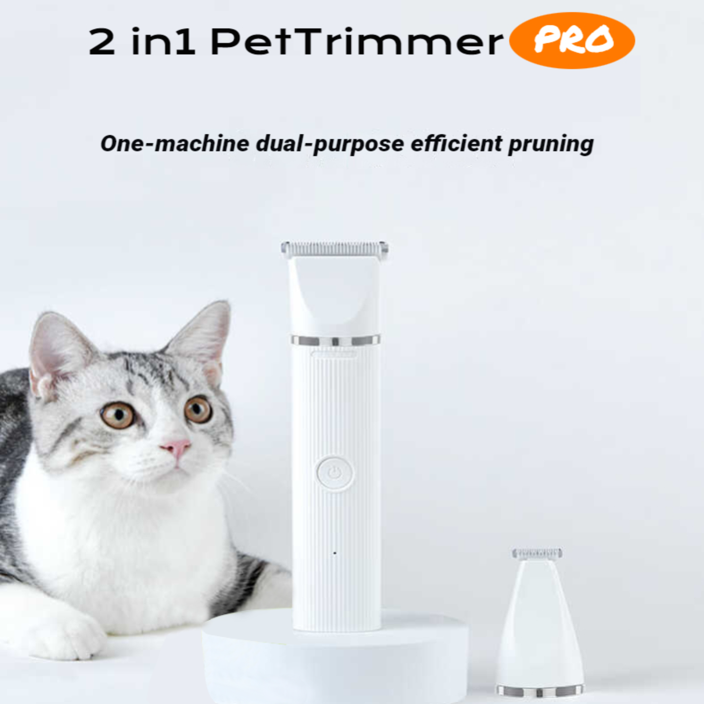 2 IN 1 PET TRIMMER PRO (FOR CATS AND DOGS)