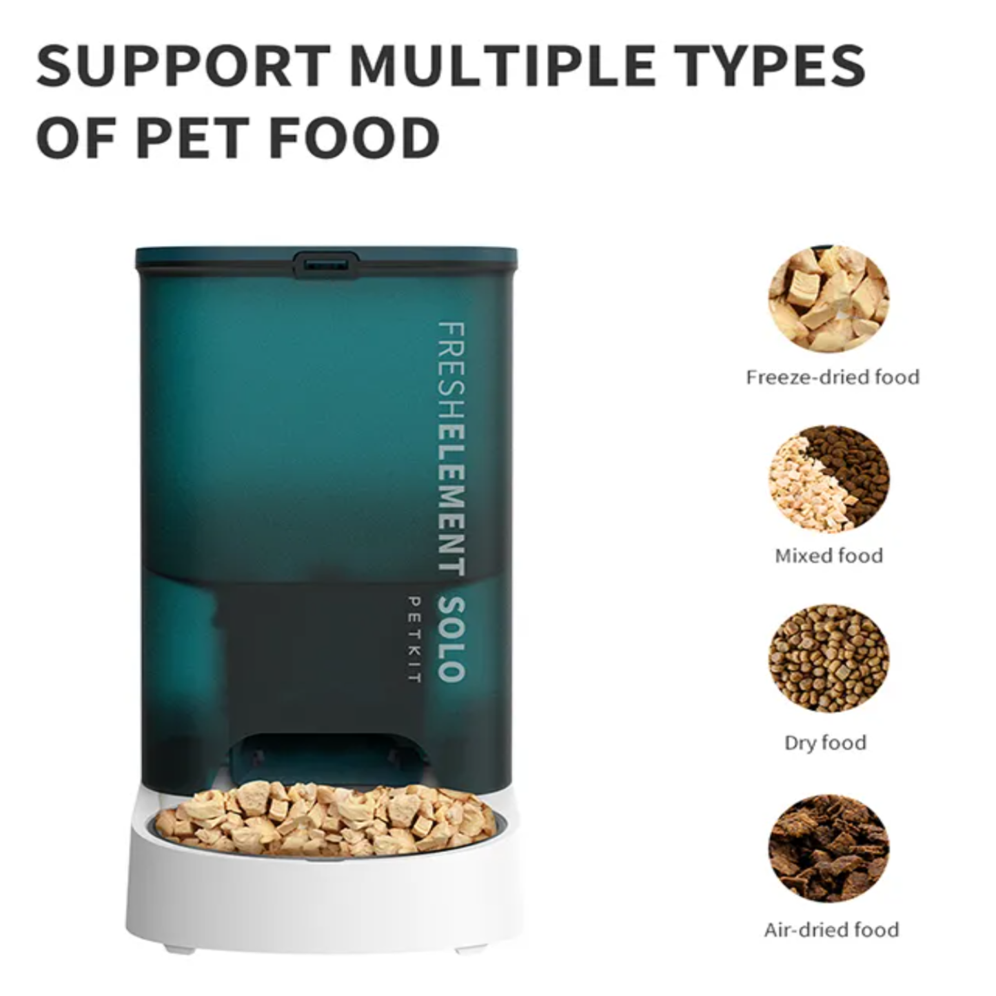 FRESH ELEMENT SOLO AUTOMATIC PET FEEDER (2 COLOURS)