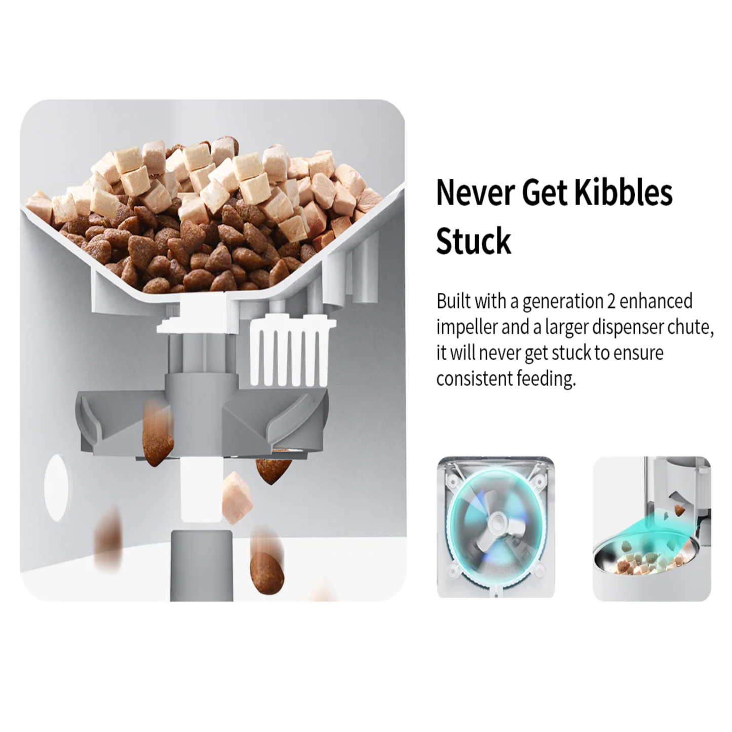 FRESH ELEMENT SOLO AUTOMATIC PET FEEDER (2 COLOURS)